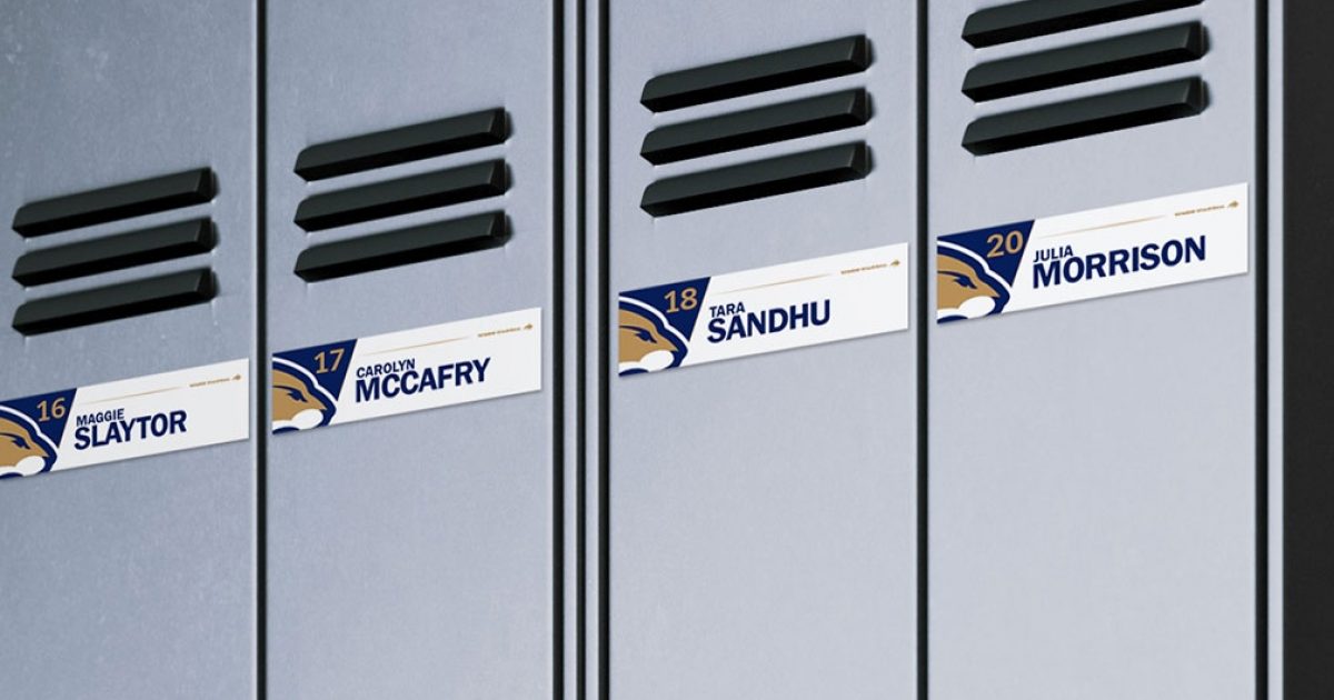 locker plates