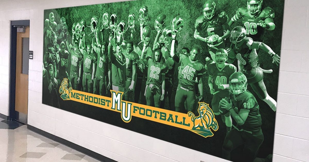 Large format wall graphics team fitz graphics