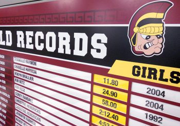 Healy Awards - Track Record Boards