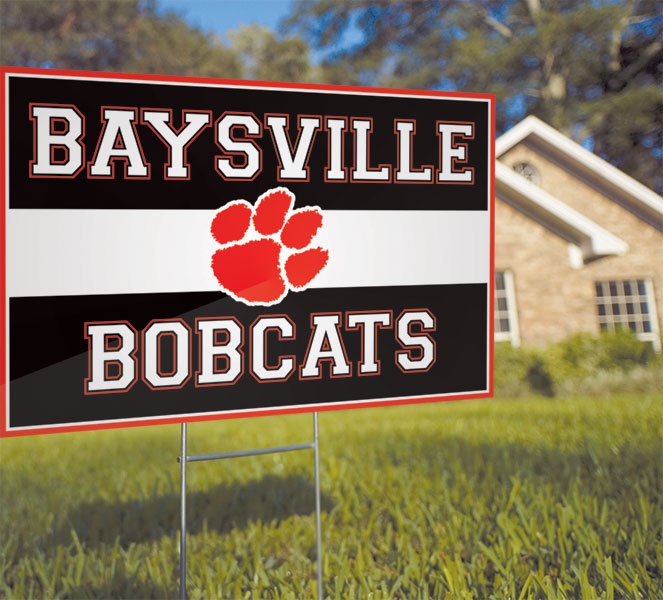 Yard Signs Team Fitz Graphics