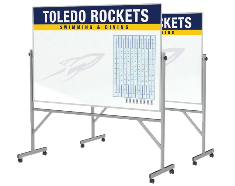 mobile dry erase boards team fitz graphics
