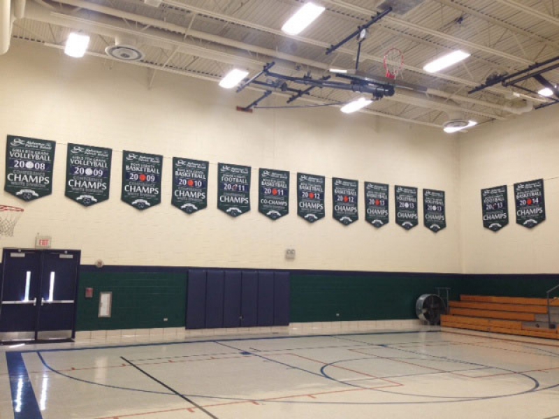 Championship Banners Team Fitz Graphics