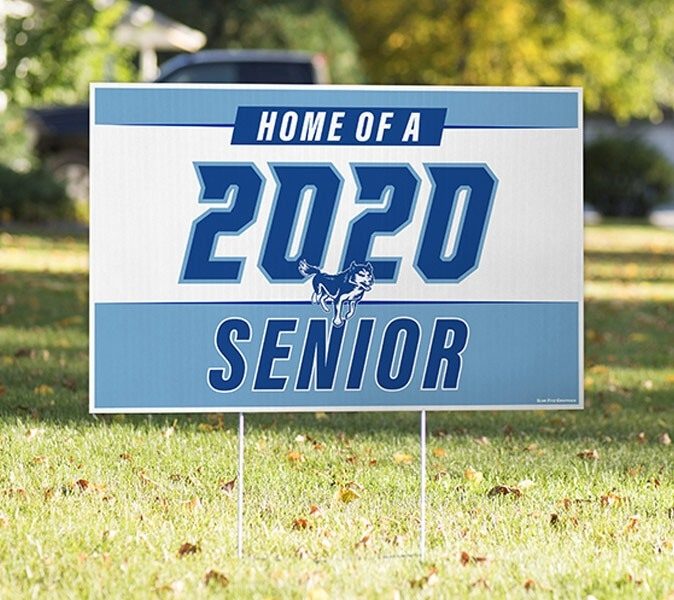 Custom School & Sports Yard Signs Team Fitz Graphics