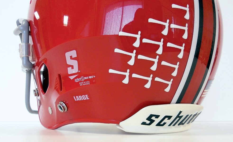 Baseball Lacrosse Stickers Football Skull and Crossbones Helmet Award Decals Hockey
