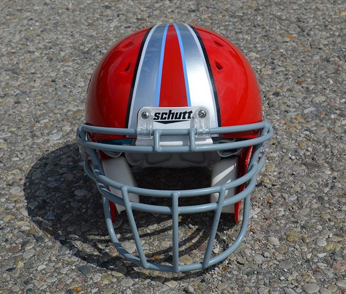 Cleveland Browns CUSTOM Matte Black - Metallic Gold Mini Football Helmet