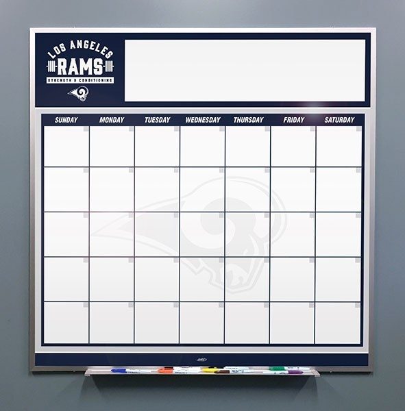 Los Angeles Rams 2023 Desk Calendar 