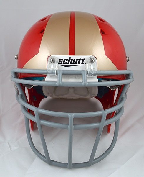 Maroon 3/4” Full Size Football Helmet Stripe Decal High Quality. 