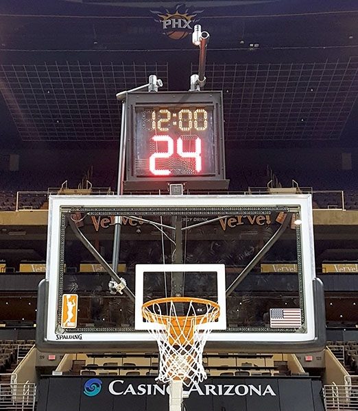 Shot Clocks, Play Clocks & Additional Timers Team Fitz Graphics