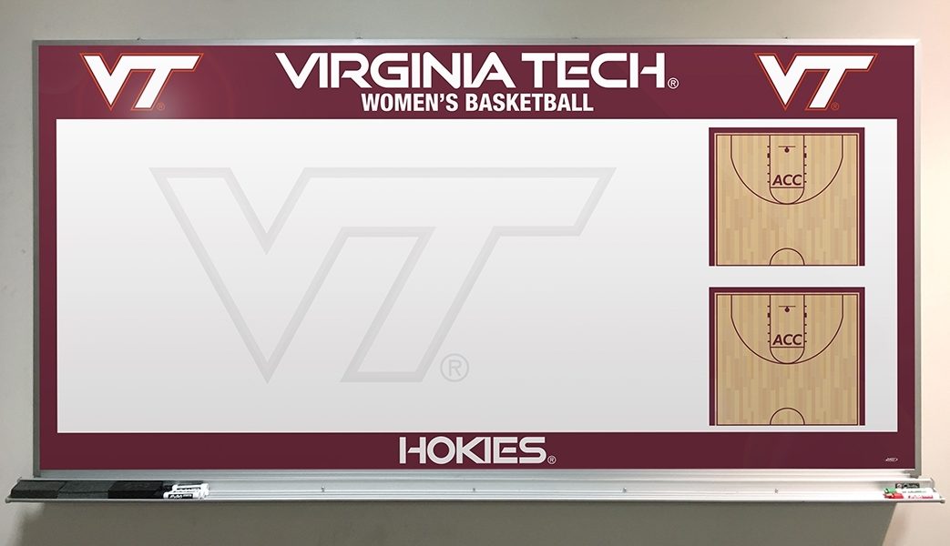 Custom Basketball Dry Erase Boards Team Fitz Graphics